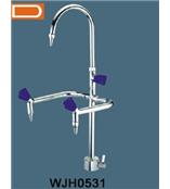 WJH0531冷热三联水龙头（不锈钢）